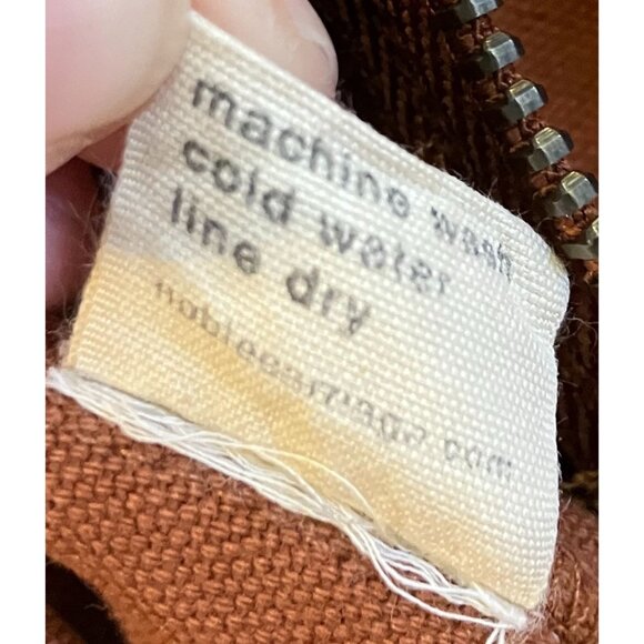 Noble Womens Adult Utility Suit Zip Up Pockets Jumpsuit Size Medium Brown RARE - Picture 8 of 11